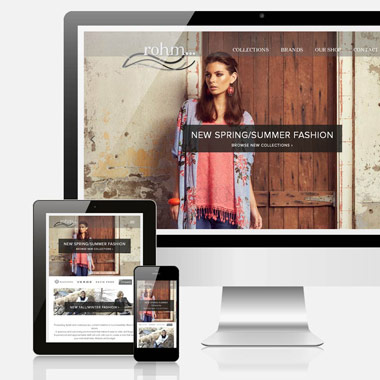 Rohm Fashion Website